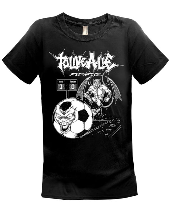 To Live A Lie Records T Shirt Soccer