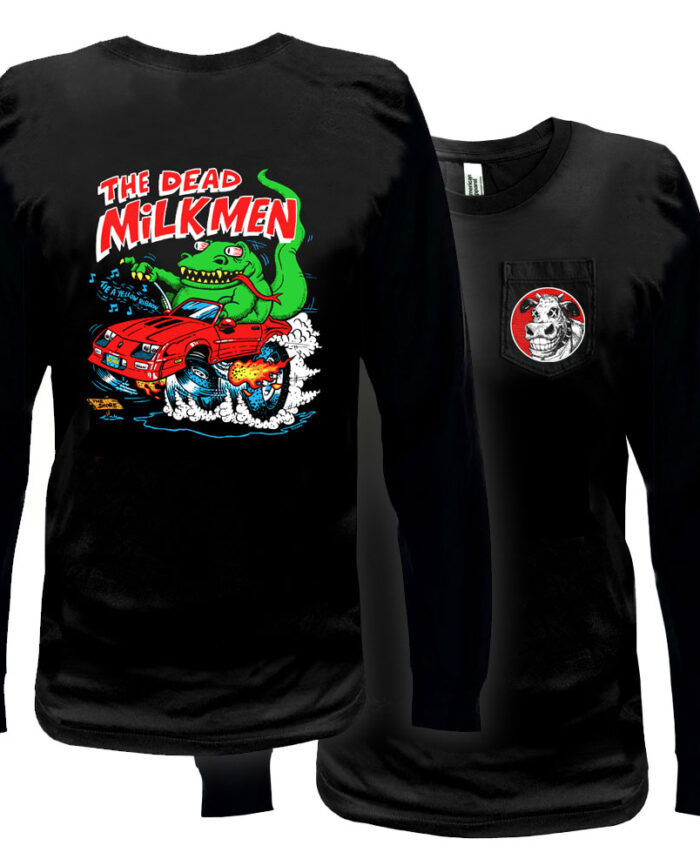 Dead Milkmen Big Lizard Ls Tee