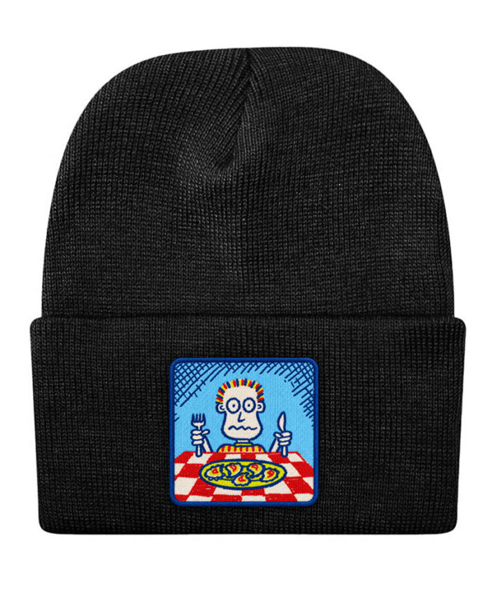 Dead Milkmen Eat Your Paisley Beanie Web